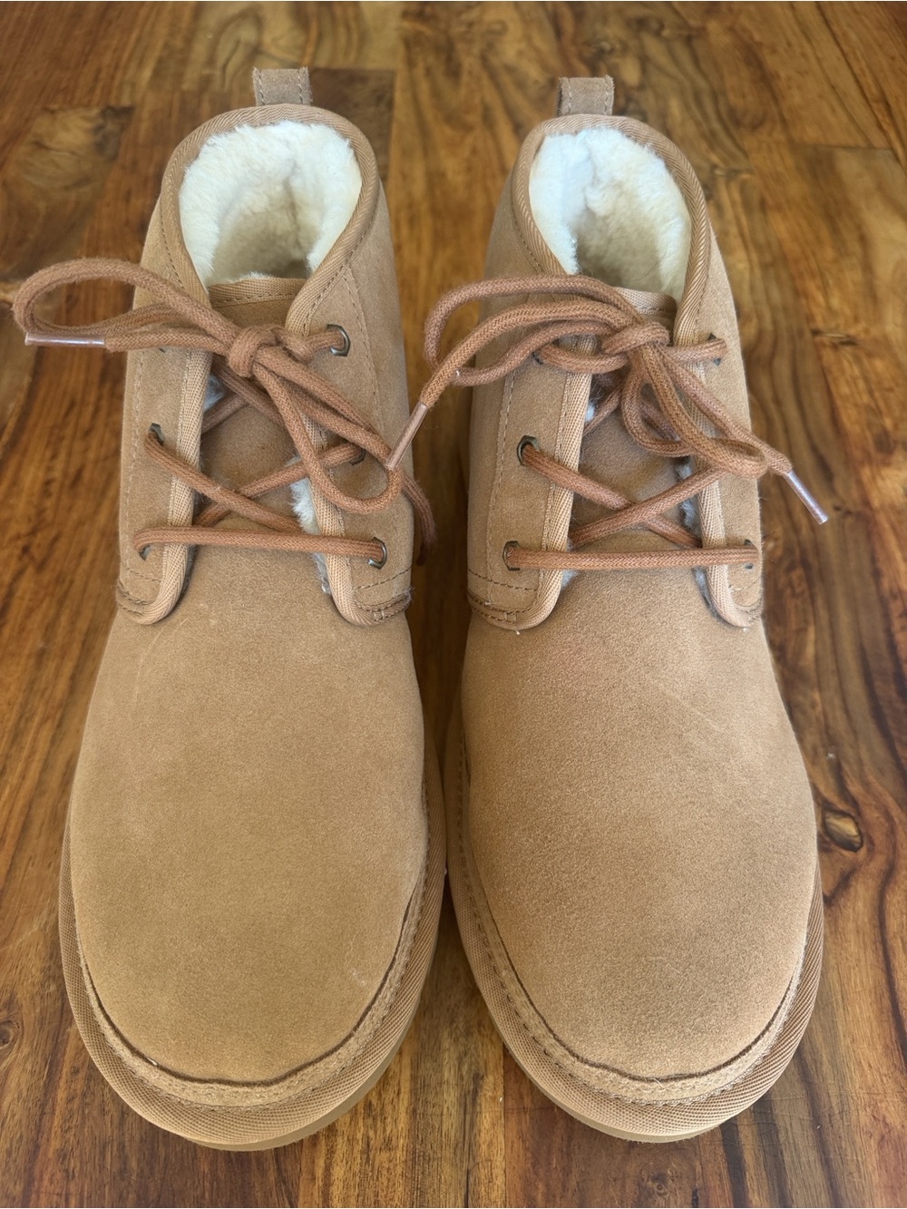 UGGs Men’s Neumel Boots Size 13 — Shearling-Lined Never Worn! Chestnut 🌰